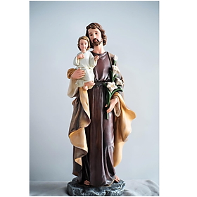 Tượng Thánh Giuse Bế Chúa (Beconi) cao 80 cm