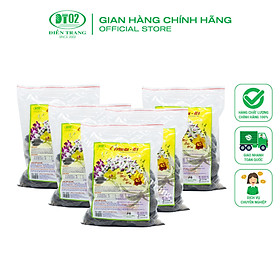 Combo 5 gói Phân bón lan túi hữu cơ tan chậm TRIMIX N1 480g