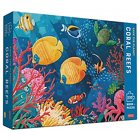Save the Planet: Coral Reefs (Book and puzzle 220 pieces)