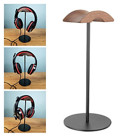 Headphone Stand Natural Wood  Mount for Headphones