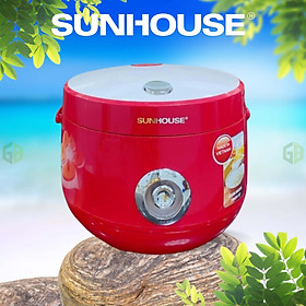 Nồi cơm điện SUNHOUSE SHD8606R - Hàng chính hãng - Màu đỏ