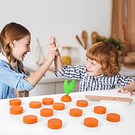 Children Wooden Simulation Carrot Vegetables Cognition Educational Toys