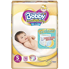 Tã Quần Bobby Extra Soft Dry S70