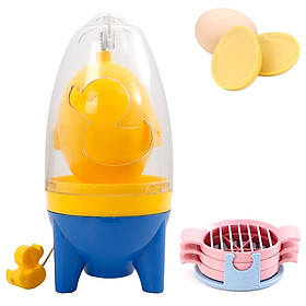 Trình trộn Shaker hướng dẫn sử dụng trứng, nhà sản xuất trứng cầm tay với máy cắt trứng, máy trộn lòng đỏ trứng, máy làm trứng vàng, máy trộn bếp tiện ích để trộn trứng