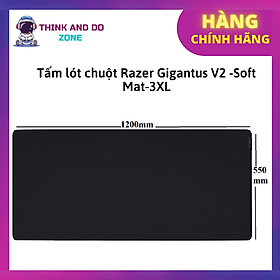 Mua Tấm lót chuột Razer Gigantus V2 -Soft Mat-3XL_RZ02-03330500-R3M1- HÀNG CHÍNH HÃNG