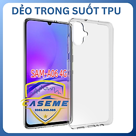 Ốp Lưng Dành Cho Samsung Galaxy A06 Dẻo Silicon Trong Suốt - Hàng Chính Hãng