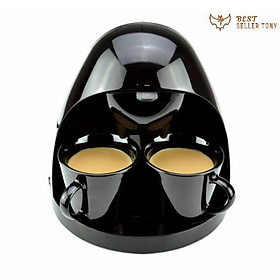 Mua Máy Pha cafe 2 đầu kèm 5 ly lúa mạch xếp gọn