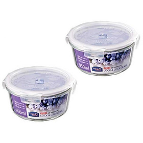 Mua Bộ 2 Hộp Thủy Tinh Lock & Lock Dung Tích 950ml