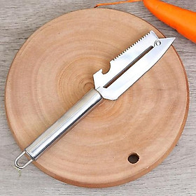 Mua Dao bào inox chuyên gọt rau củ không gỉ  siêu bén  an toàn có móc treo  kiêm dụng cụ mở hộp