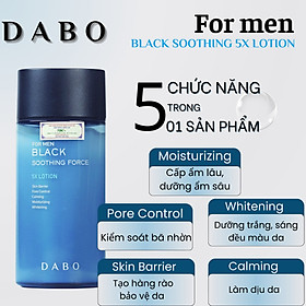 Tinh chất dưỡng da 5X Lotion dành cho Nam - DABO SOOTHING LOTION 5X FOR MEN 160ml