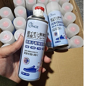Mua (KOSUYTU) Chai Xịt Hết Mùi Hôi Chân - Giày Dép- Tủ Kệ Để Giày Dung Tích 260ml Với Công Nghệ Nano Bạc Không Gây Kích Ứng Da - Hàng Chất Lượng KST