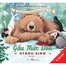 Sách Tranh Song Ngữ Gấu Tthức Đón Giáng Sinh