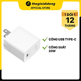 Mua Adapter Sạc Type C PD 20W Xmobile TC20W Trắng - Hàng Chính Hãng