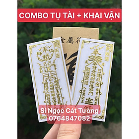 Mua BỘ 2 LINH PHÙ( KHAI VẬN + TỤ TÀI ) KHAI MỞ TÀI VẬN ĐÓN LỘC  TỤ TÀI GIỮ TÀI THĂNG QUAN - ĐÃ CHÚ