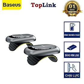 Bộ 2 miếng dán móc treo đa năng beetle vehicle hook - hàng chính hãng baseus