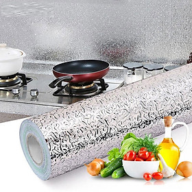 Mua Giấy bạc dán tường nhà bếp chống thấm dầu  thấm nước tiện dụng 3mx60cm