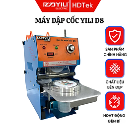Mua Máy Ép Miệng Ly  Máy Dán Màng Cốc Trà Sữa  Hoa Quả  Sinh Tố  Cà Phê YILI D8 - HÀNG NHẬP KHẨU