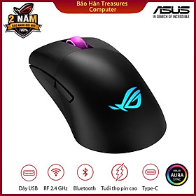 Chuột Gaming Asus Rog Keris Wireless Bluetooth - Hàng Chính Hãng - Chuột Chơi Game