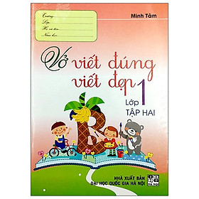 Vở Viết Đúng, Viết Đẹp 1 - Tập 2