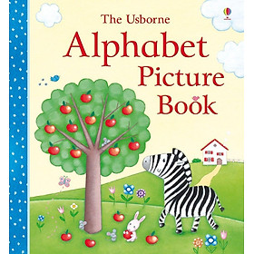 Sách tranh bảng chữ cái tiếng Anh Alphabet Picture Book Usborne | Bookmedi sách chính hãng