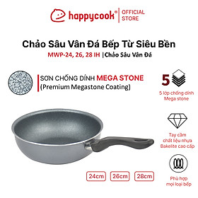 Chảo Sâu Vân Đá Bếp Từ Siêu Bền MWP-24IH