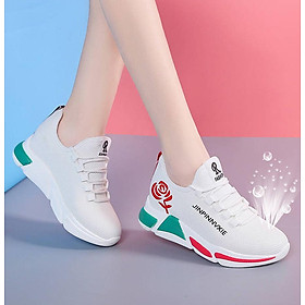 Giày sneaker thể thao nữ buộc dây phong cách hàn quốc màu đen, trắng size 36 đến 40 V179