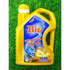 Chai Nước Thông Cống Mạnh Siêu Tốc BIO 1.6Kg Thông Tắc Nghẽn Cống Cực Mạnh.
