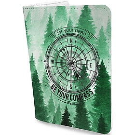 Ví Đựng Passport du lịch - Thiết Kế Trẻ Trung - Đa Năng Tiện Lợi - Bao Da Bọc Hộ Chiếu Và Thẻ - Passport Holder - Hình nghệ thuật PPAT068