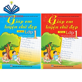 Sách - Combo 2 cuốn Giúp Em Luyện Chữ Đẹp Lớp 1 - Biên soạn theo CT GDPT mới.