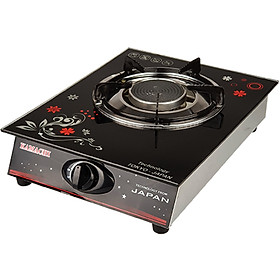 Mua Bếp Ga Đơn Kamachi Mặt Kính Cường Lực Tiết Kiệm Ga Sử Dụng Bình Ga Lớn (Hoa Văn Ngẫu Nhiên)-Hàng Chính Hãng