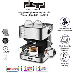 Mua Máy pha cà phê nhãn hiệu DSP KA3028 công suất 850W phù hợp cho cá nhân  gia đình hoặc văn phòng nhỏ - Hàng Nhập Khẩu