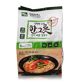 Baekje Anchovy Seafood Noodle Soup 197g x 6p