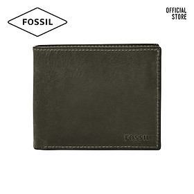 Ví cầm tay nam lớn dáng gập thời trang Fossil Derrick ML4154257 - màu xám