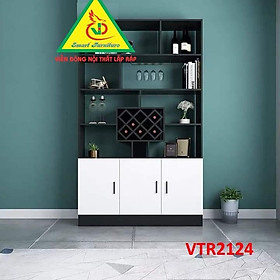 Mua TỦ KỆ TRANG TRÍ KIÊM VÁCH NGĂN VTR2124 - Nội thất lắp ráp Viendong Adv