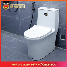 BỒN CẦU 1 KHỐI, NHẬP KHẨU CAO CẤP CHÍNH HÃNG RHENWARE CB-658005