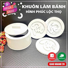 Mua Bộ Khuôn Làm Xôi  Làm Bánh Chữ Phúc Lộc Thọ 5 Chi Tiết Bằng Chất Liệu Nhựa Chịu Nhiệt Không Gây Hại Đến Sức Khỏe