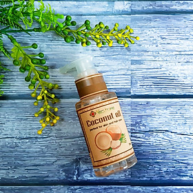 Dầu dừa dưỡng ẩm, chống rạn da, dưỡng môi, dưỡng tóc Ecolife