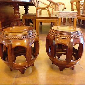 Mua Đôn trống gỗ hương CAO 35 ( một cái )