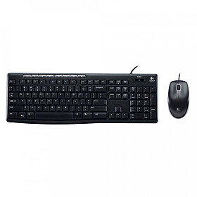 Mua Bộ Bàn Phím Và Chuột Có Dây Logitech MK200 - Hàng Chính Hãng