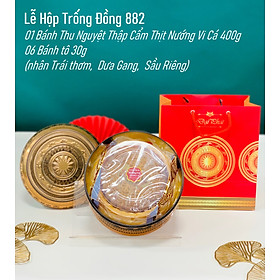 Hộp Bánh Trung Thu Đại Phát - Lễ Hộp Trống Đồng 882
