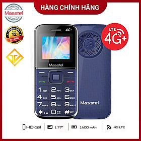 Hình ảnh Điện thoại người già Masstel Fami 12S 4G(LTE) , Bàn phím chữ số to, Loa lớn , Máy viền thép chắc chắn - Hàng chính hãng