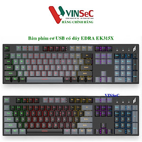 Mua Bàn phím USB cơ gaming EDra EK315X - Hàng Chính Hãng