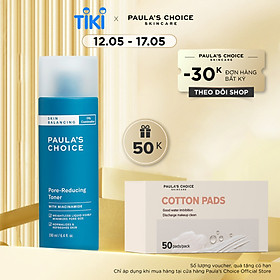 Nước hoa hồng Paula’s Choice Skin Balancing Pore Reducing Toner 190ml