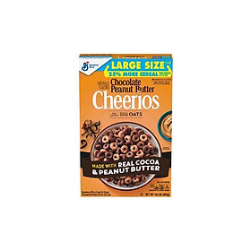 Bánh ngũ cốc ăn sáng vị socola bơ đậu phộng CHEERIOS GENERAL MILLS của Mỹ 402g