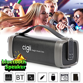 Portable bluetooth Wireless Subwoofer Bass Speaker Stereo