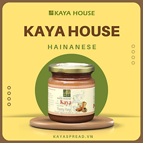 Mứt Kaya Singapore Premium Hainanese hũ 240g - Kaya House - Ăn kèm với Sandwich, làm nguyên liệu nấu ăn