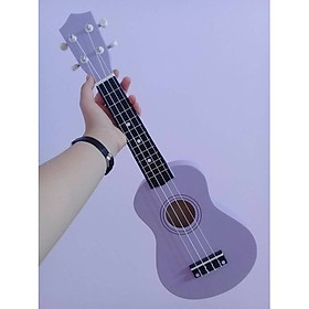 Ukulele Soprano Màu Trơn KBD - Tím nhạt