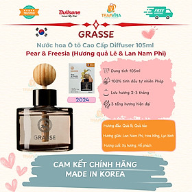 Nước hoa Ô tô Cao Cấp BullSone Grasse Diffuser 105ml - Hàng Chính Hãng - Đa dạng mùi hương 2024