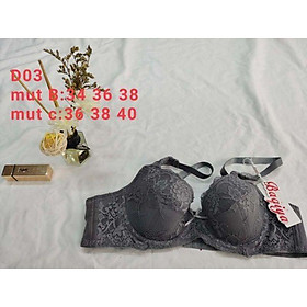 Áo lót ren big size không đệm gọng mỏng chuẩn thái lan