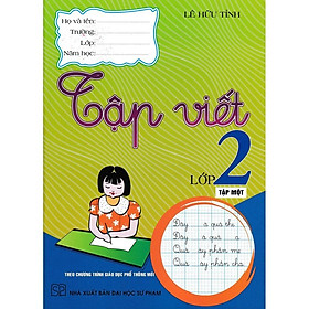 Sách - Tập Viết Lớp 2 - Tập 1 - Theo Chương Trình Giáo Dục Phổ Thông Mới - Hồng Ân